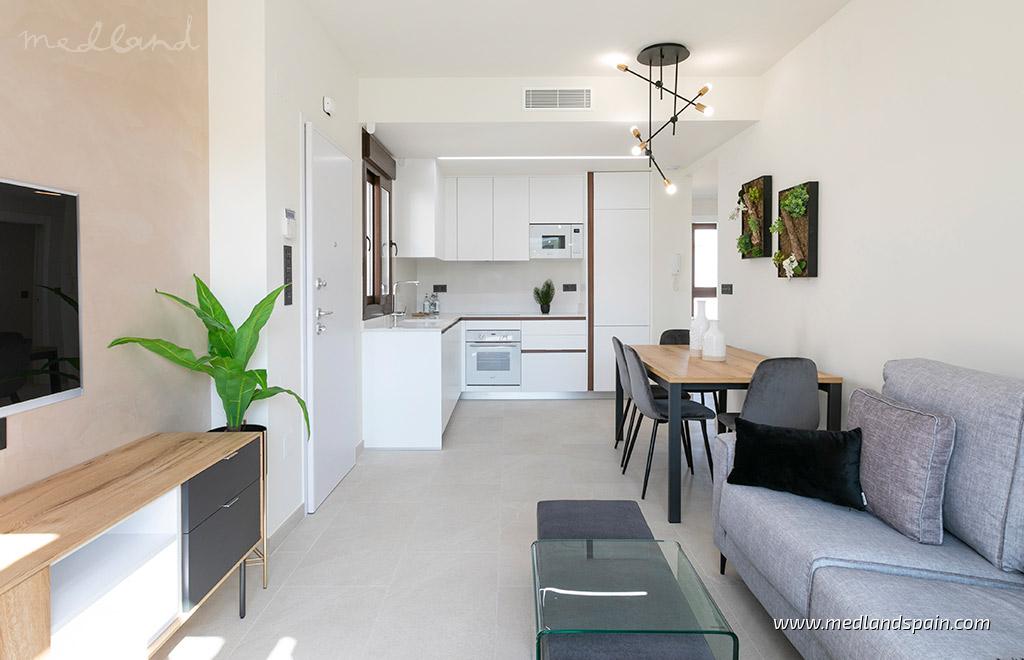 Huoneisto Los Balcones, Alicante, Espanja 2 makuuhuonetta, 63 m2 No. 40305