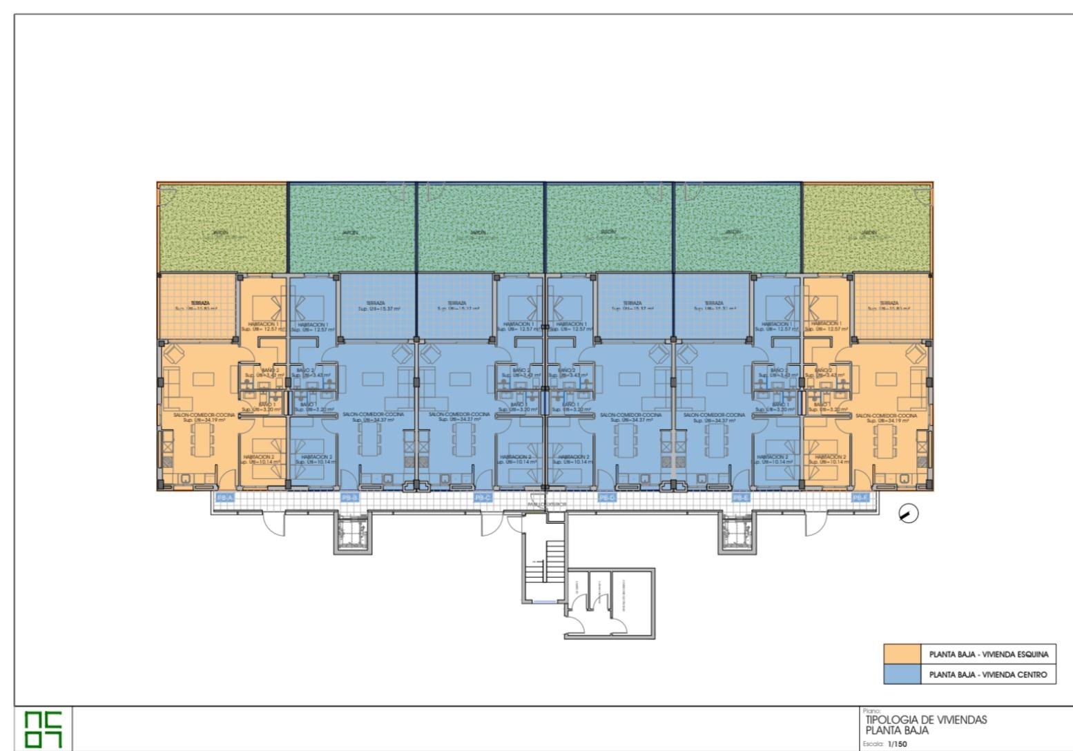 Appartamento a Finestrat, Alicante, Spagna 2 camere da letto, 82.67 mq. N° 165562