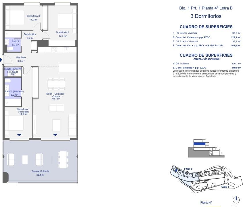 Huoneisto San Roque, Cadiz, Espanja 3 makuuhuonetta, 143 m2 No. 141720