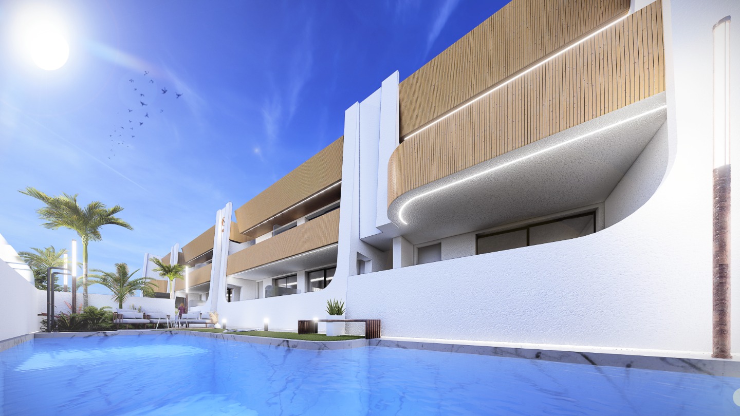 Dzīvoklis Lo Pagan, Murcia, Spānijā 2 istabas, 63 m2 Nr. 80942