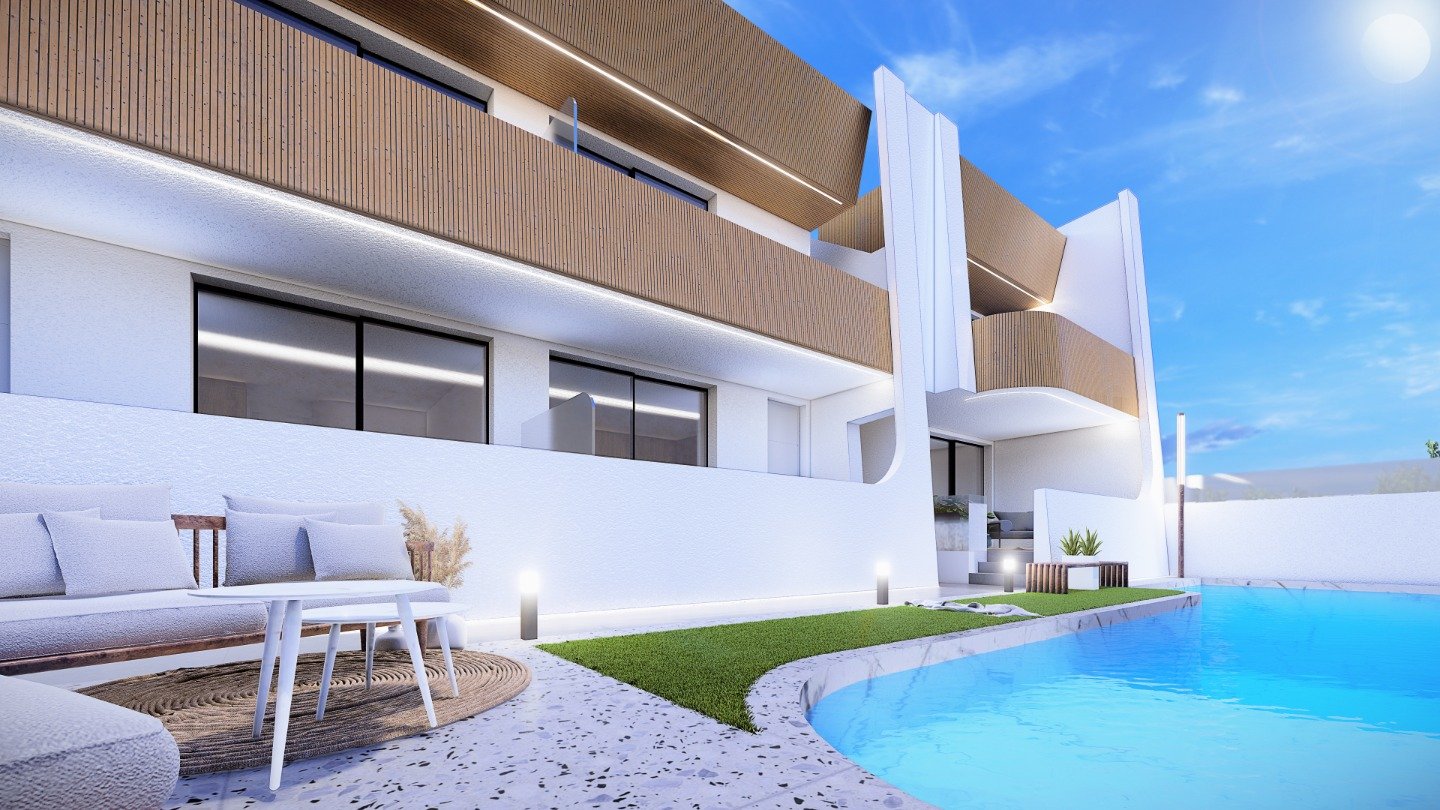 Dzīvoklis Lo Pagan, Murcia, Spānijā 2 istabas, 63 m2 Nr. 80942
