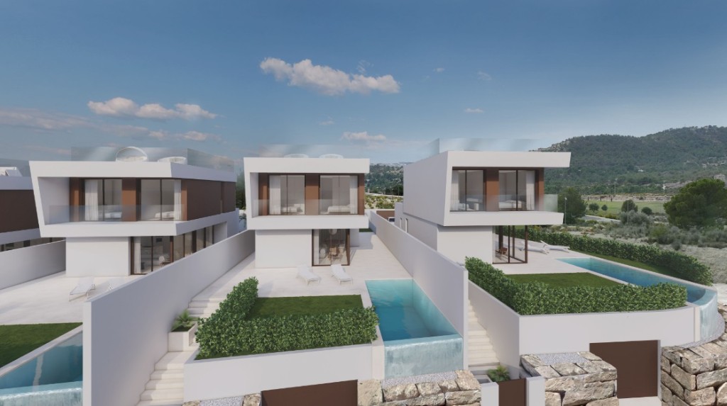 Villa in Finestrat, Alicante, Spanien 3 Schlafzimmer, 141 m2 Nr. 145261