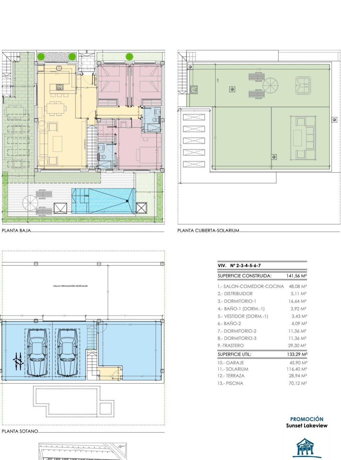Villa à Torrevieja, Alicante, Espagne 3 chambres, 141.56 m2 No. 165763