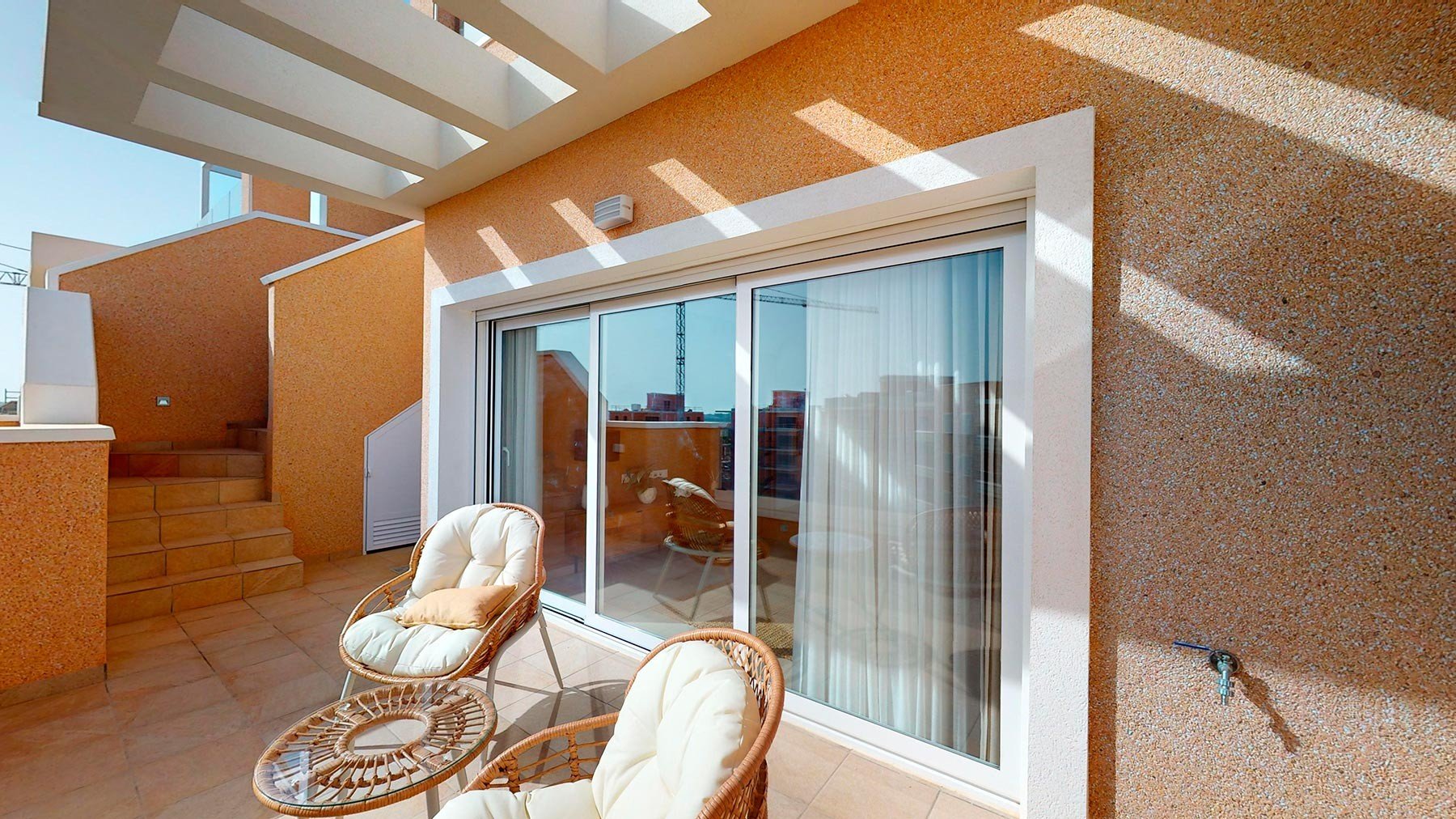 Bungalow in Pilar de la Horadada, Alicante, Spain 3 bedrooms, 74 sq.m. No. 112413