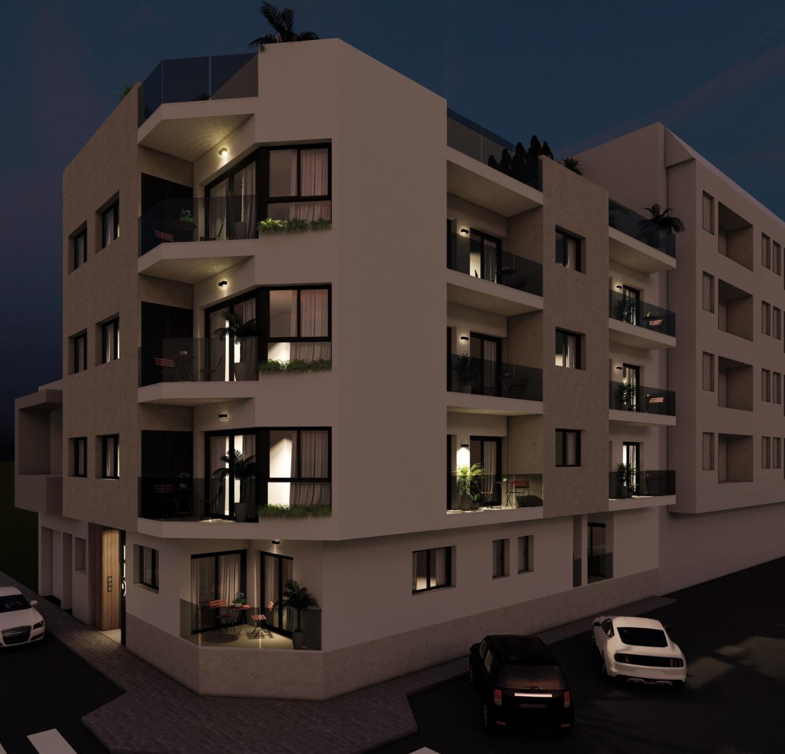 Lägenhet i Guardamar del Segura, Alicante, Spanien 2 sovrum, 60 kvm. Nr. 163762
