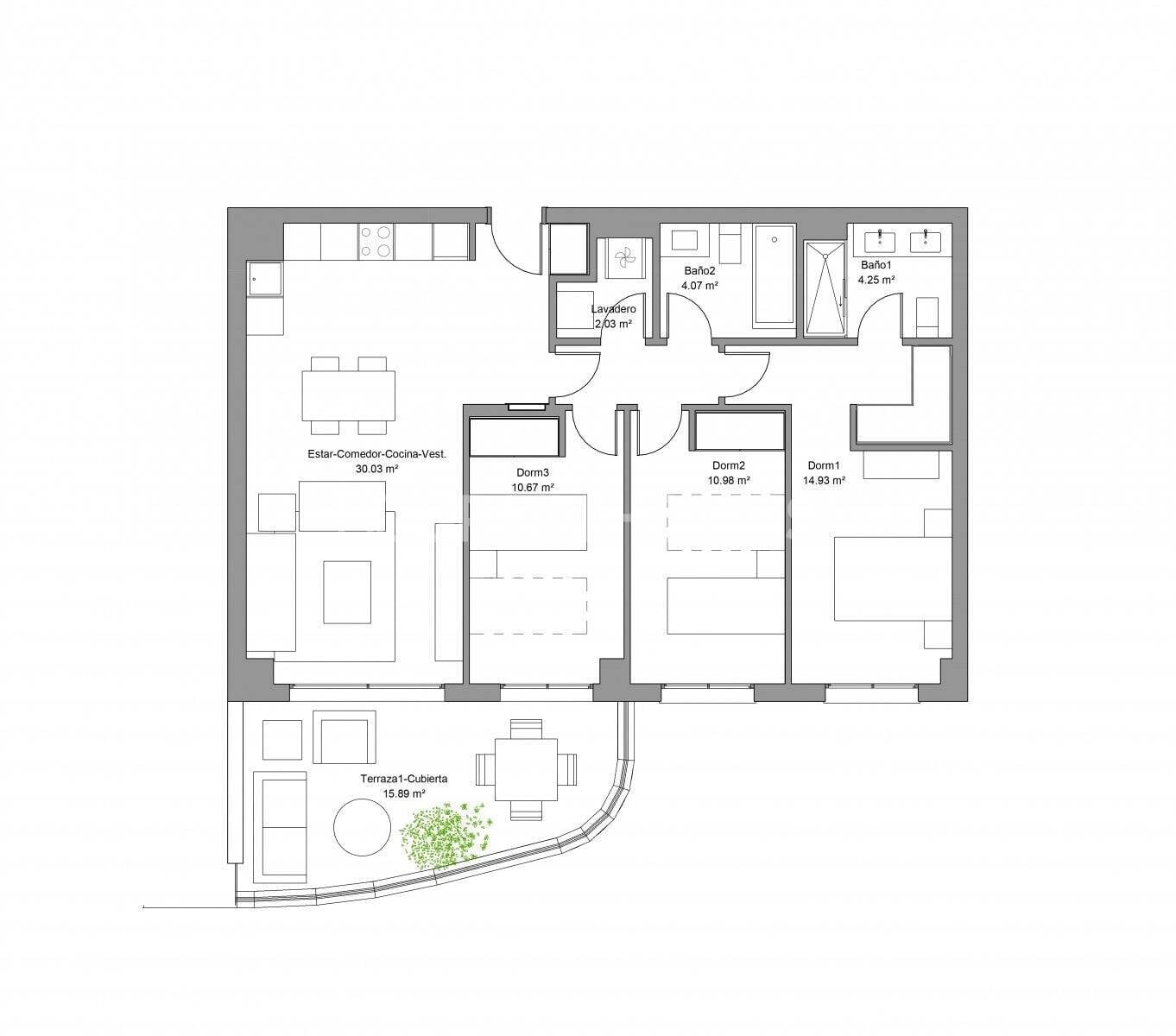 Dzīvoklis Torremolinos, Malaga, Spānijā 3 istabas, 170 m2 Nr. 119793