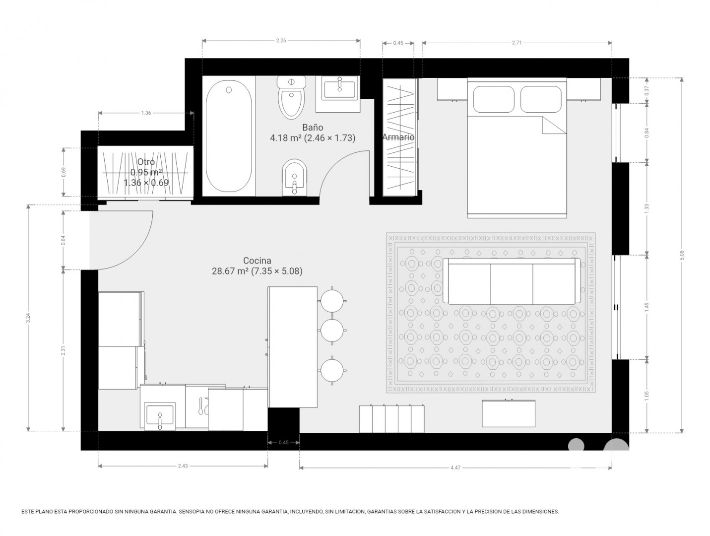 Dzīvoklis Vigo, Pontevedra, Spānijā 52 m2 Nr. 195755