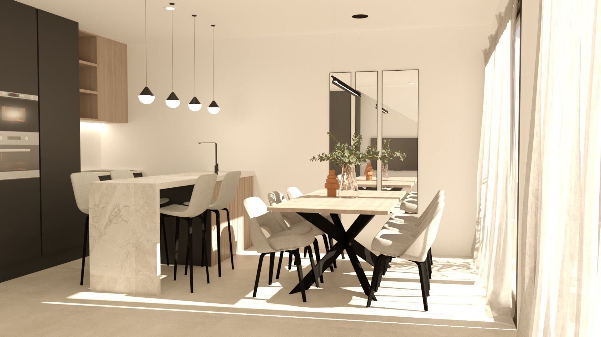 Penthauss Murcia, Spānijā 2 istabas,  Nr. 161739