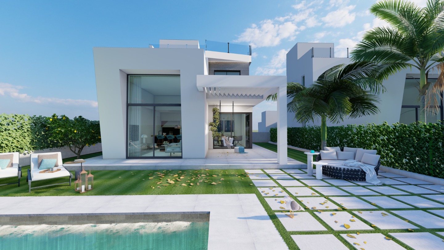 Villa in Finestrat, Alicante, Spanien 3 Schlafzimmer, 163 m2 Nr. 79055