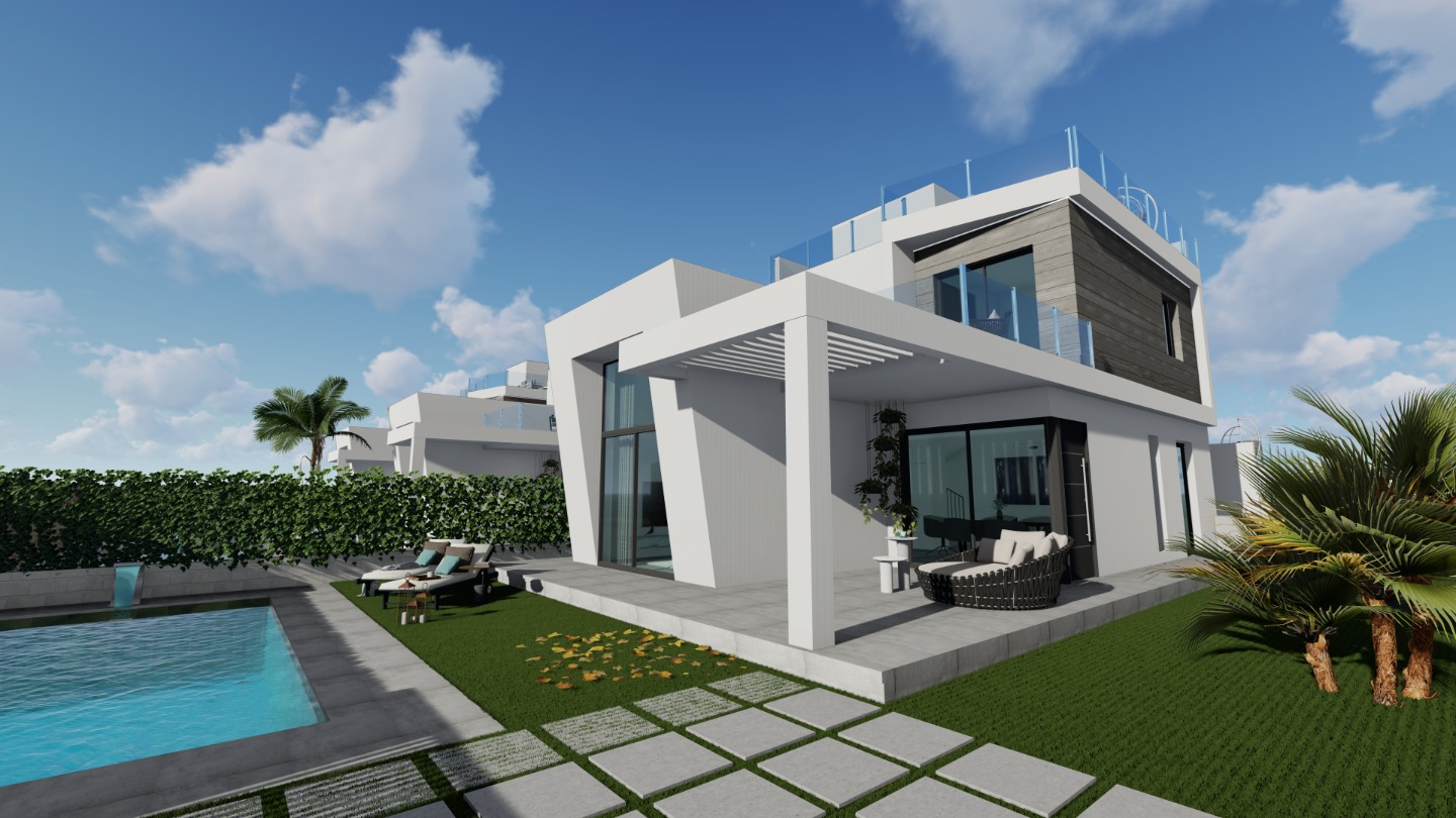 Villa in Finestrat, Alicante, Spanien 3 Schlafzimmer, 163 m2 Nr. 79055