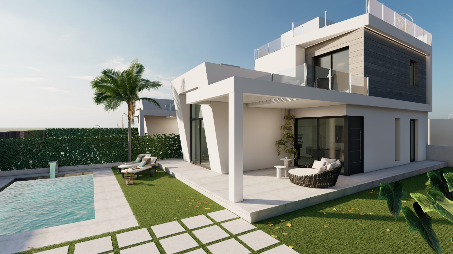 Villa in Finestrat, Alicante, Spanien 3 Schlafzimmer, 163 m2 Nr. 79055