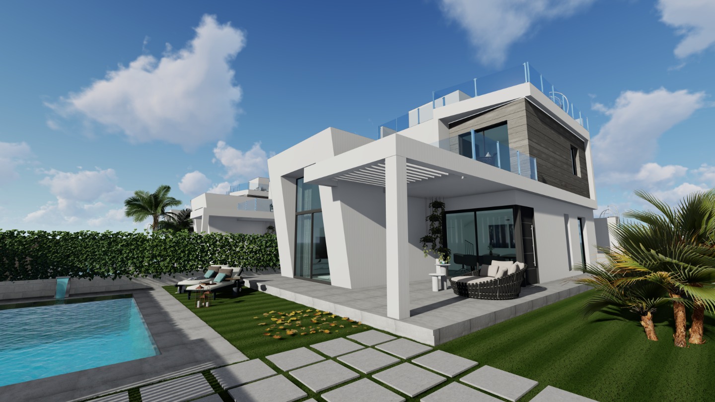 Villa in Finestrat, Alicante, Spanien 3 Schlafzimmer, 163 m2 Nr. 79055