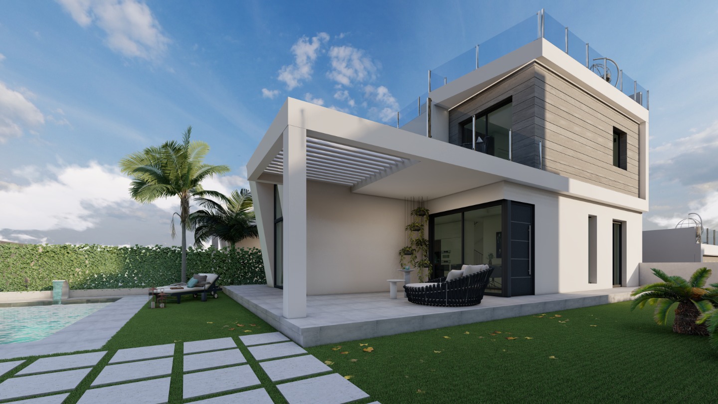 Villa in Finestrat, Alicante, Spanien 3 Schlafzimmer, 163 m2 Nr. 79055