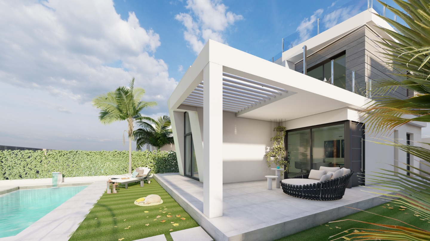 Villa in Finestrat, Alicante, Spanien 3 Schlafzimmer, 163 m2 Nr. 79055