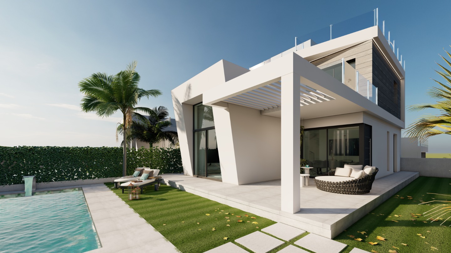 Villa in Finestrat, Alicante, Spanien 3 Schlafzimmer, 163 m2 Nr. 79055
