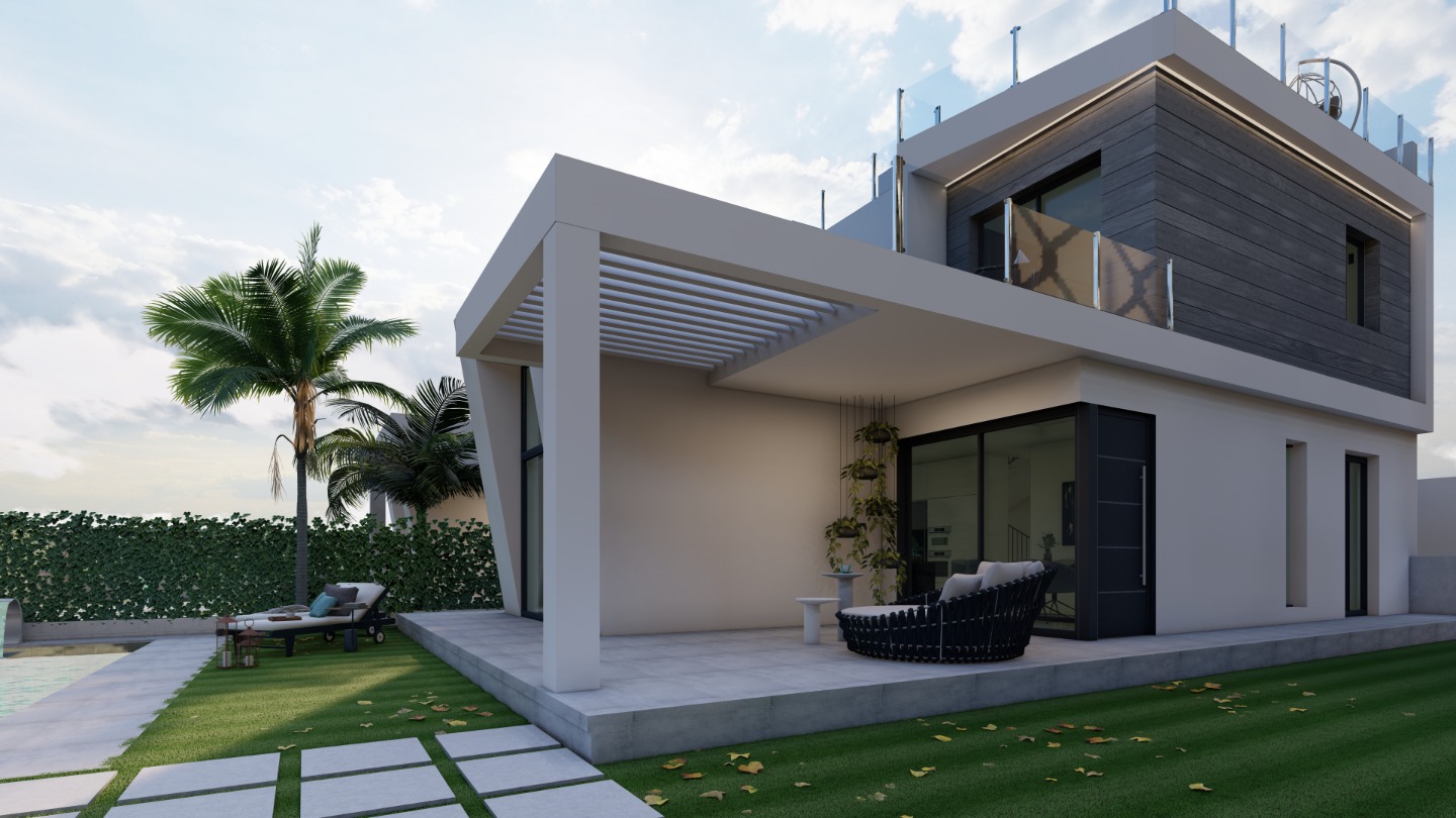 Villa in Finestrat, Alicante, Spanien 3 Schlafzimmer, 163 m2 Nr. 79055