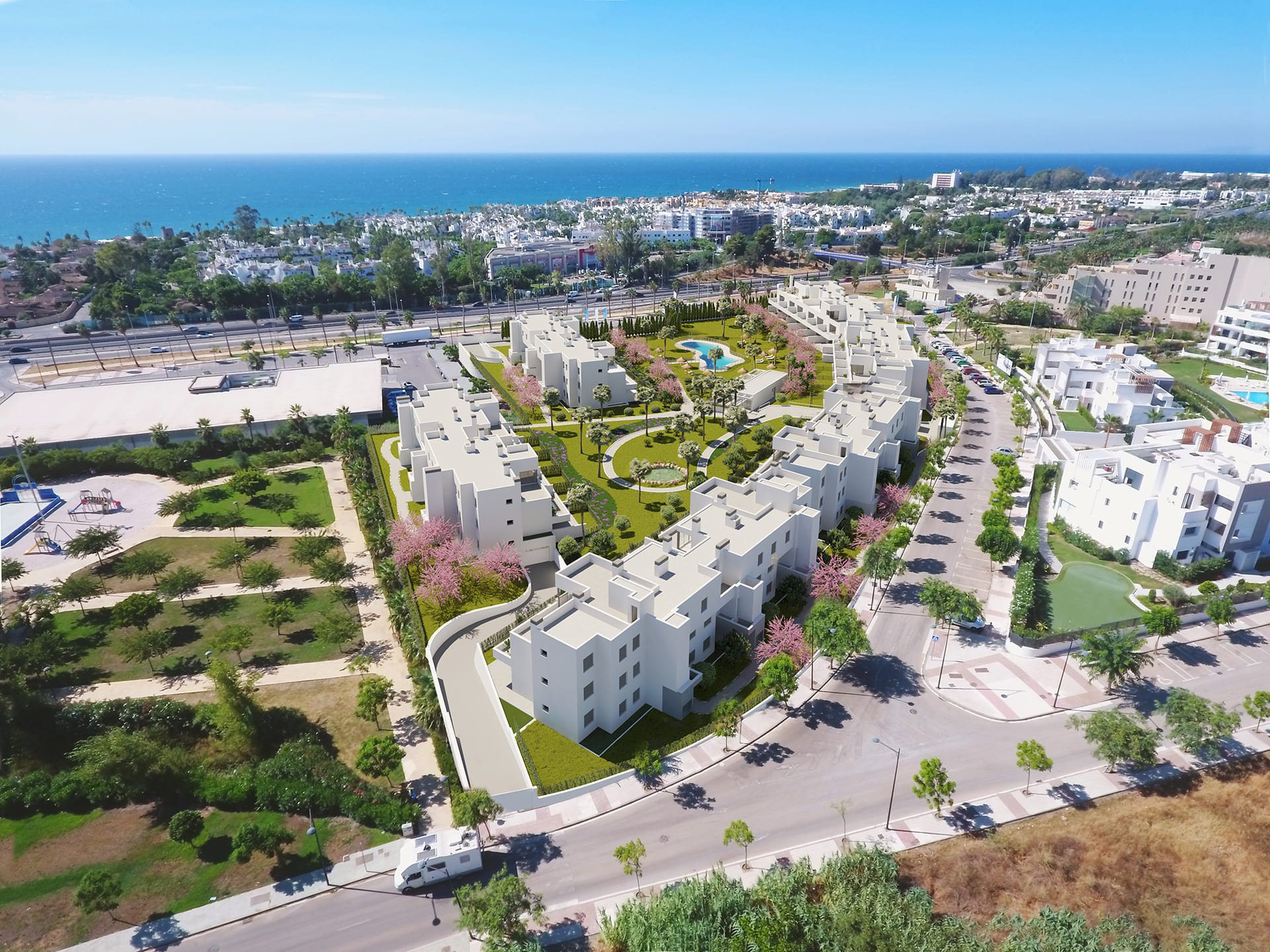 Bungalow à Estepona, Malaga, Espagne 2 chambres, 118 m2 No. 135024