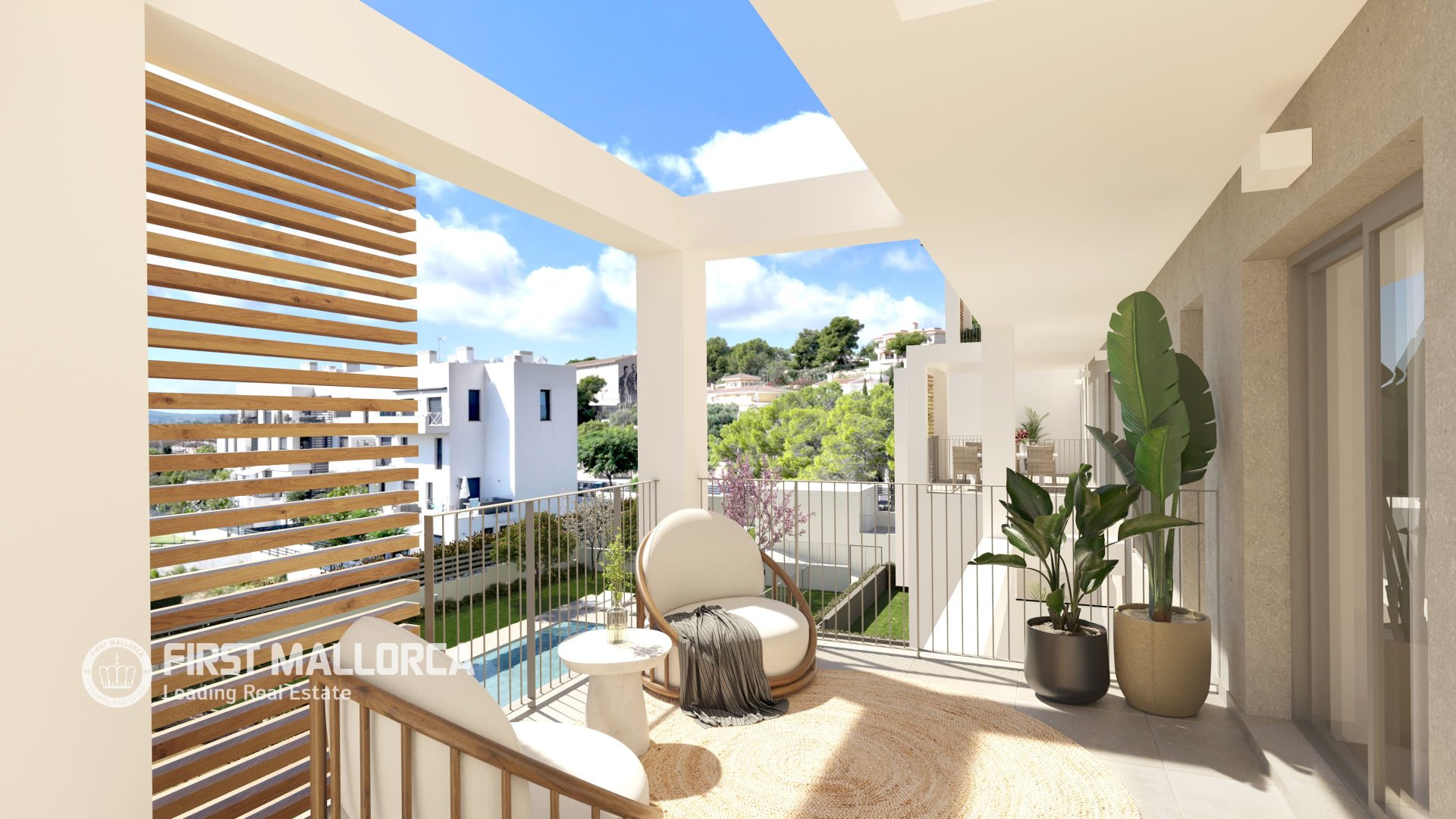 Apartment à Magalluf, Mallorca, Espagne 3 chambres, 105 m2 No. 194870
