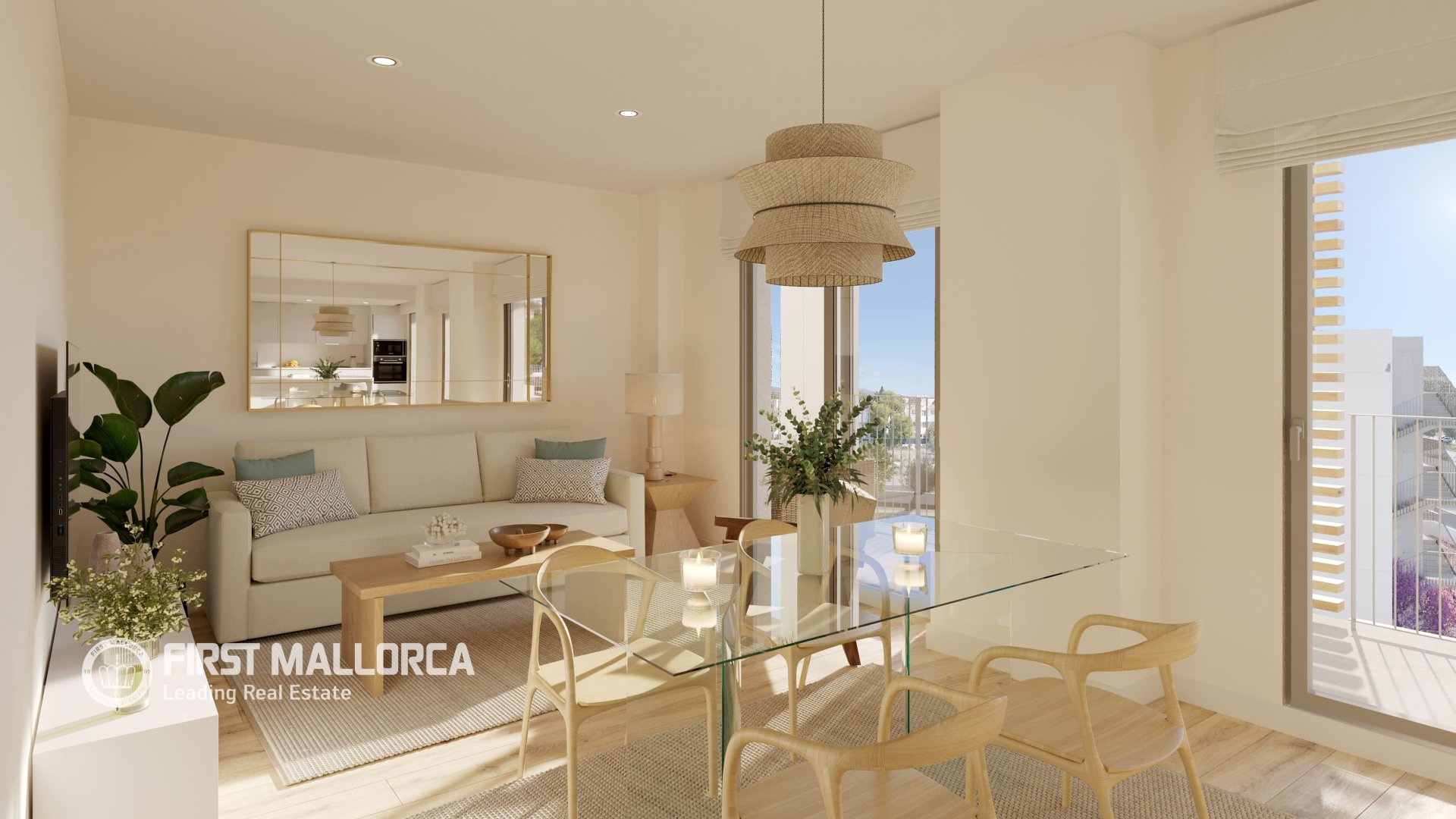 Apartment à Magalluf, Mallorca, Espagne 3 chambres, 105 m2 No. 194870