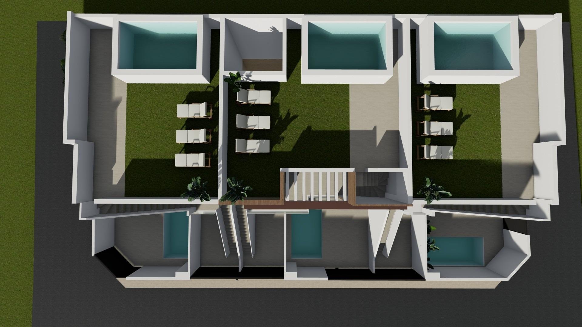 Bungalow in San Pedro del Pinatar, Murcia, Spain 2 bedrooms, 75 sq.m. No. 180434