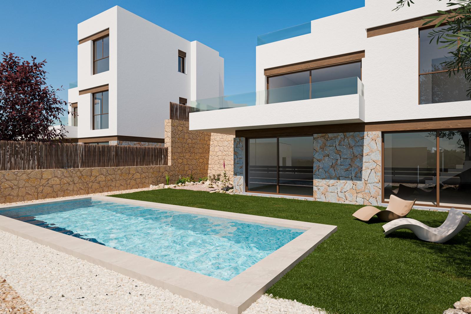 Villa in Benidorm, Alicante, Spanien 3 Schlafzimmer, 128 m2 Nr. 180887