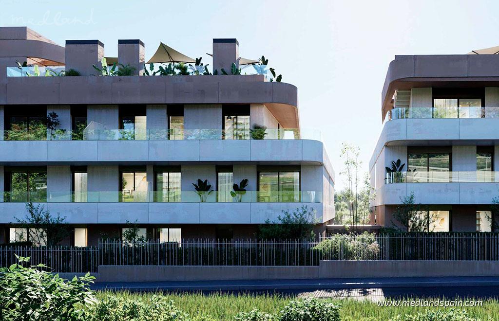 Lägenhet i Estepona, Malaga, Spanien 2 sovrum, 96 kvm. Nr. 167442