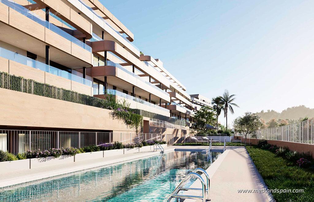 Huoneisto Estepona, Malaga, Espanja 2 makuuhuonetta, 90 m2 No. 167441