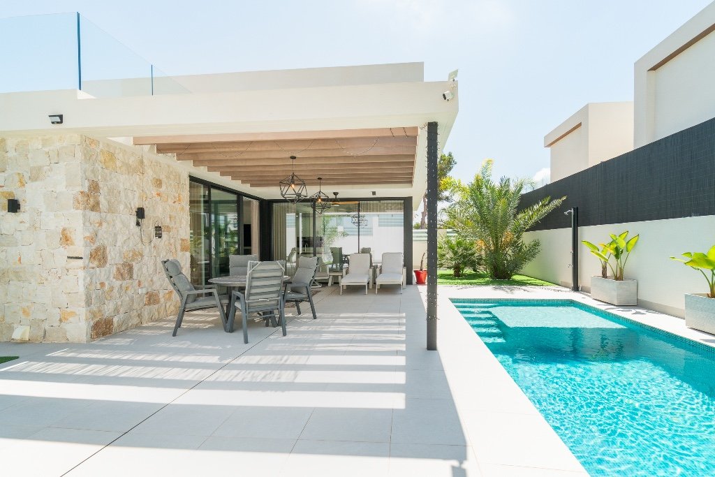 Villa in Los Balcones, Alicante, Spain 3 bedrooms, 127 sq.m. No. 145370