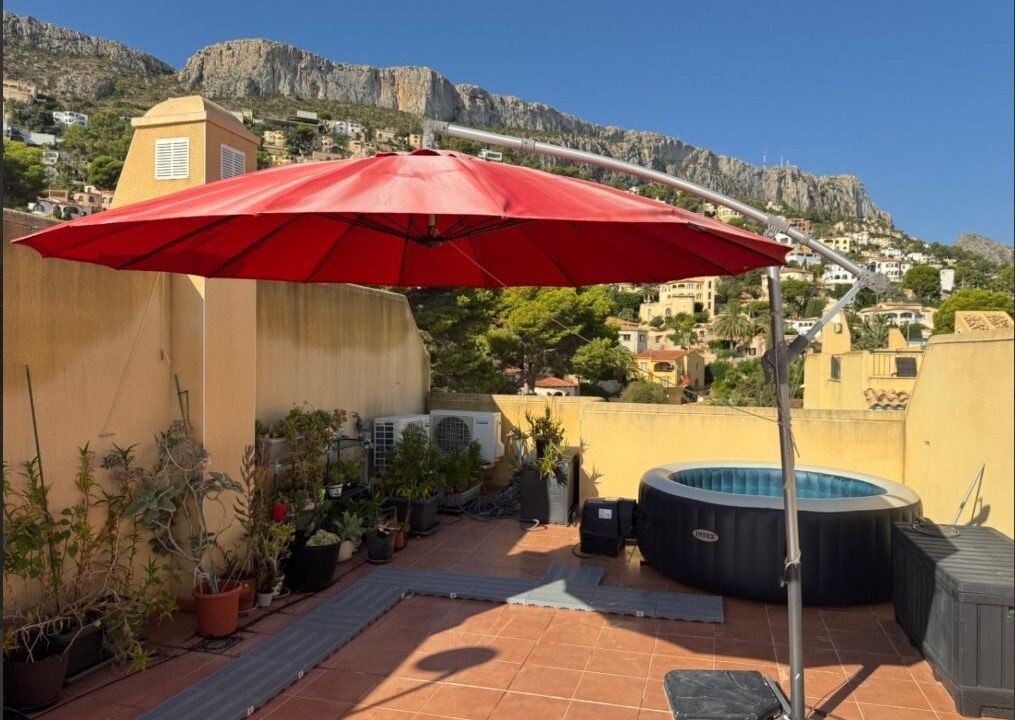 Tvåvåningslägenhet i Calpe, Alicante, Spanien 3 sovrum, 150 kvm. Nr. 180103