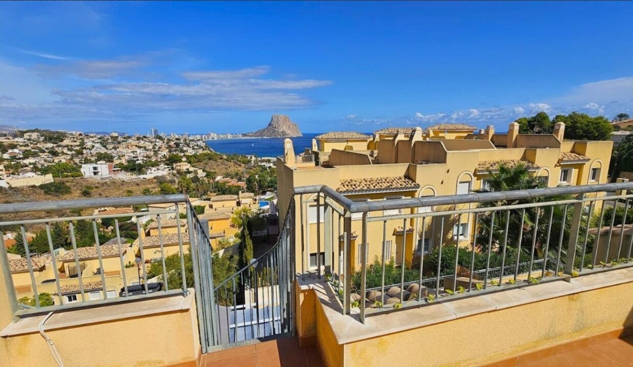 Tvåvåningslägenhet i Calpe, Alicante, Spanien 3 sovrum, 150 kvm. Nr. 180103