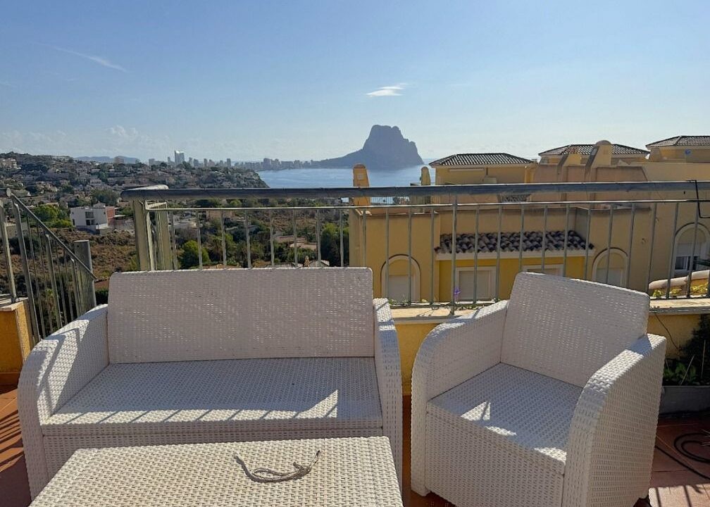 Tvåvåningslägenhet i Calpe, Alicante, Spanien 3 sovrum, 150 kvm. Nr. 180103