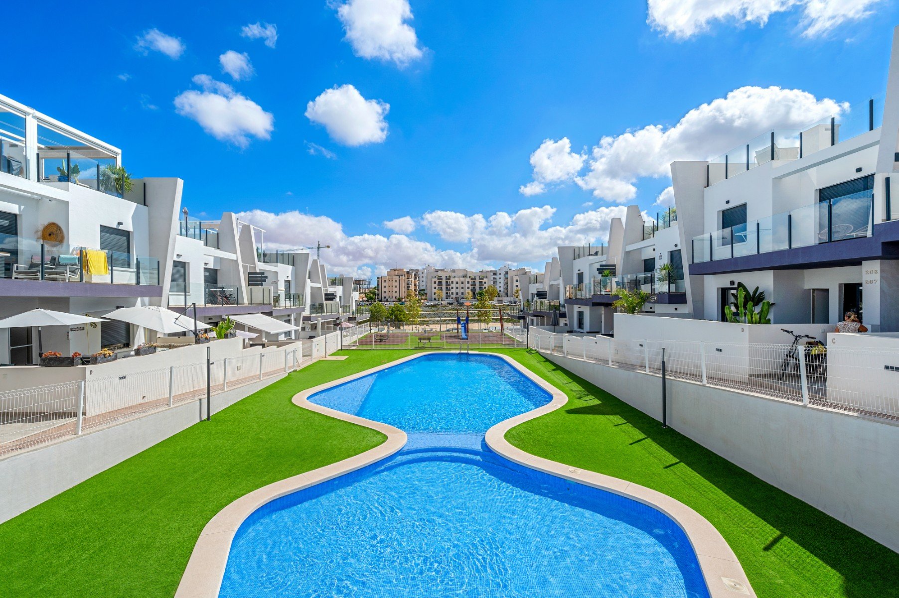 Apartment in San Miguel de Salinas, Alicante, Spain 2 bedrooms, 65 sq.m. No. 140471