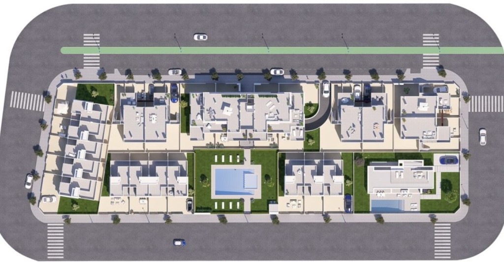 Wohnung in Pilar de la Horadada, Alicante, Spanien 2 Schlafzimmer, 80 m2 Nr. 145211