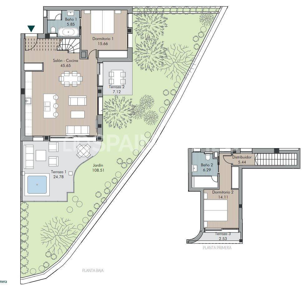 Apartament w Marbella, Malaga, Hiszpania 2 sypialnie, 91 mkw. nr 149644