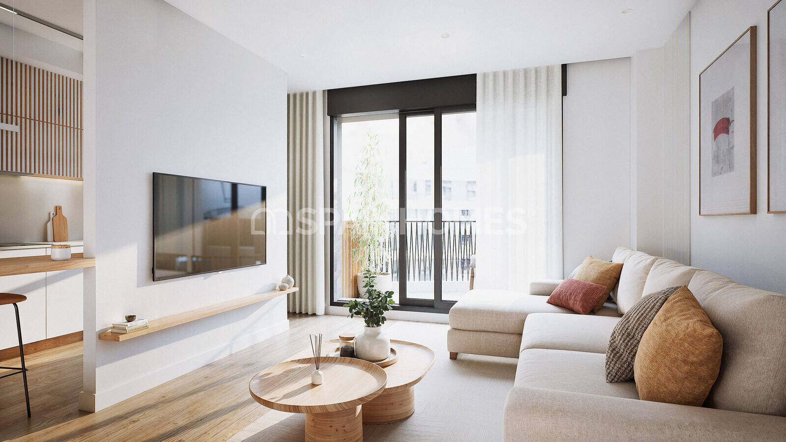 Appartamento a Malaga, Spagna 3 camere da letto, 82 mq. N° 149639