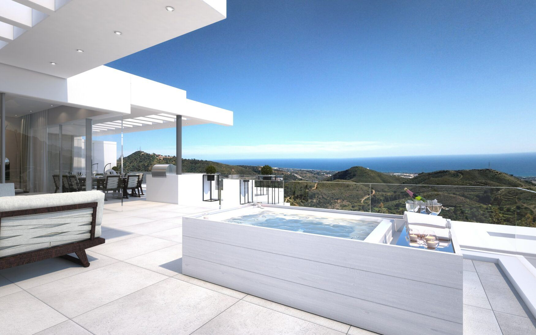 Huoneisto Ojen, Malaga, Espanja 3 makuuhuonetta, 146 m2 No. 21163