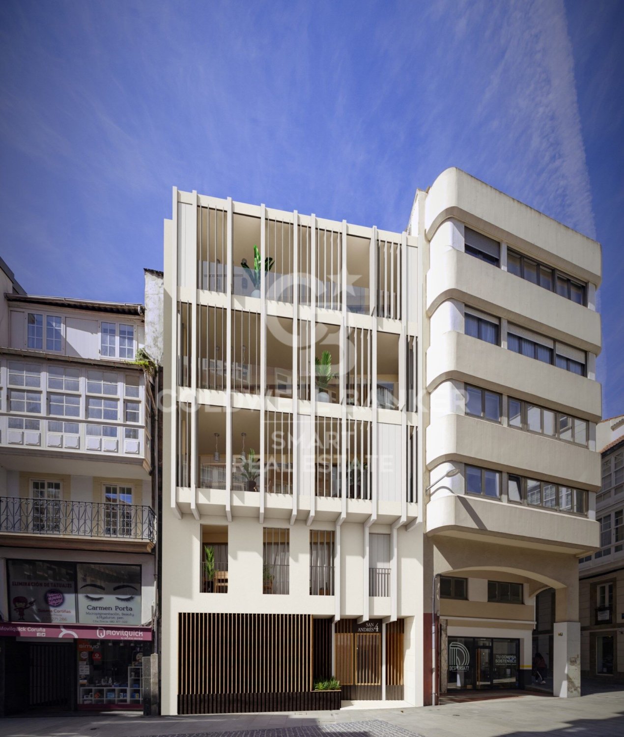 Apartment à A Coruna, Espagne 4 chambres, 189 m2 No. 160372