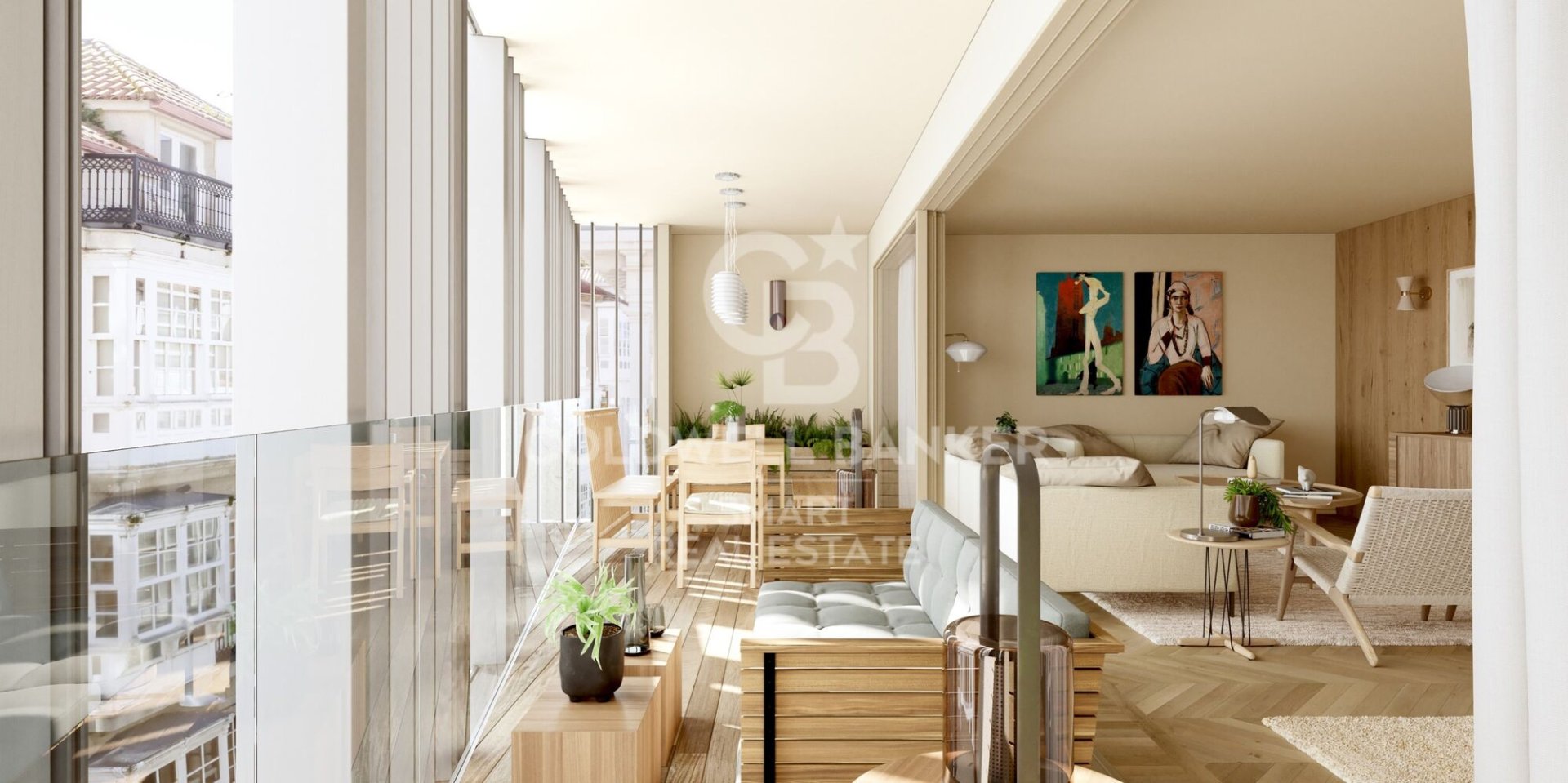 Apartment à A Coruna, Espagne 4 chambres, 189 m2 No. 160372