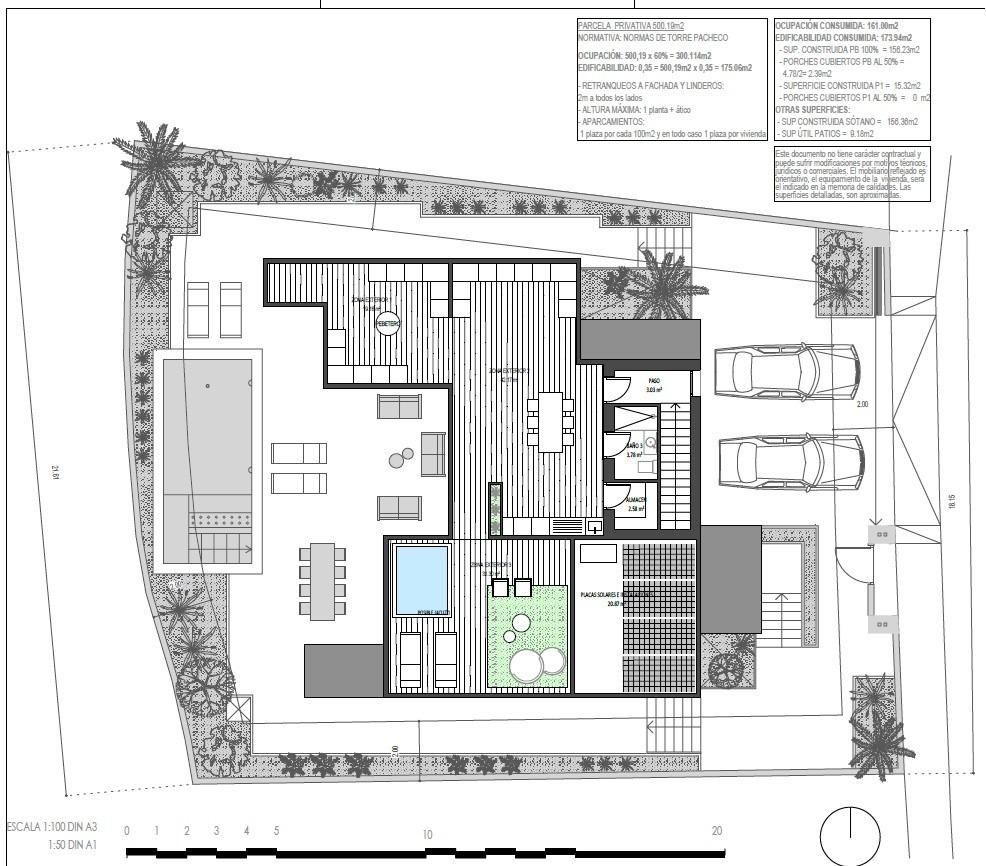 Villa Torre-Pacheco, Murcia, Spānijā 3 istabas, 321 m2 Nr. 179939
