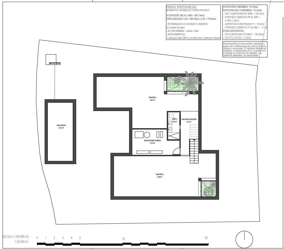 Villa Torre-Pacheco, Murcia, Spānijā 3 istabas, 321 m2 Nr. 179939