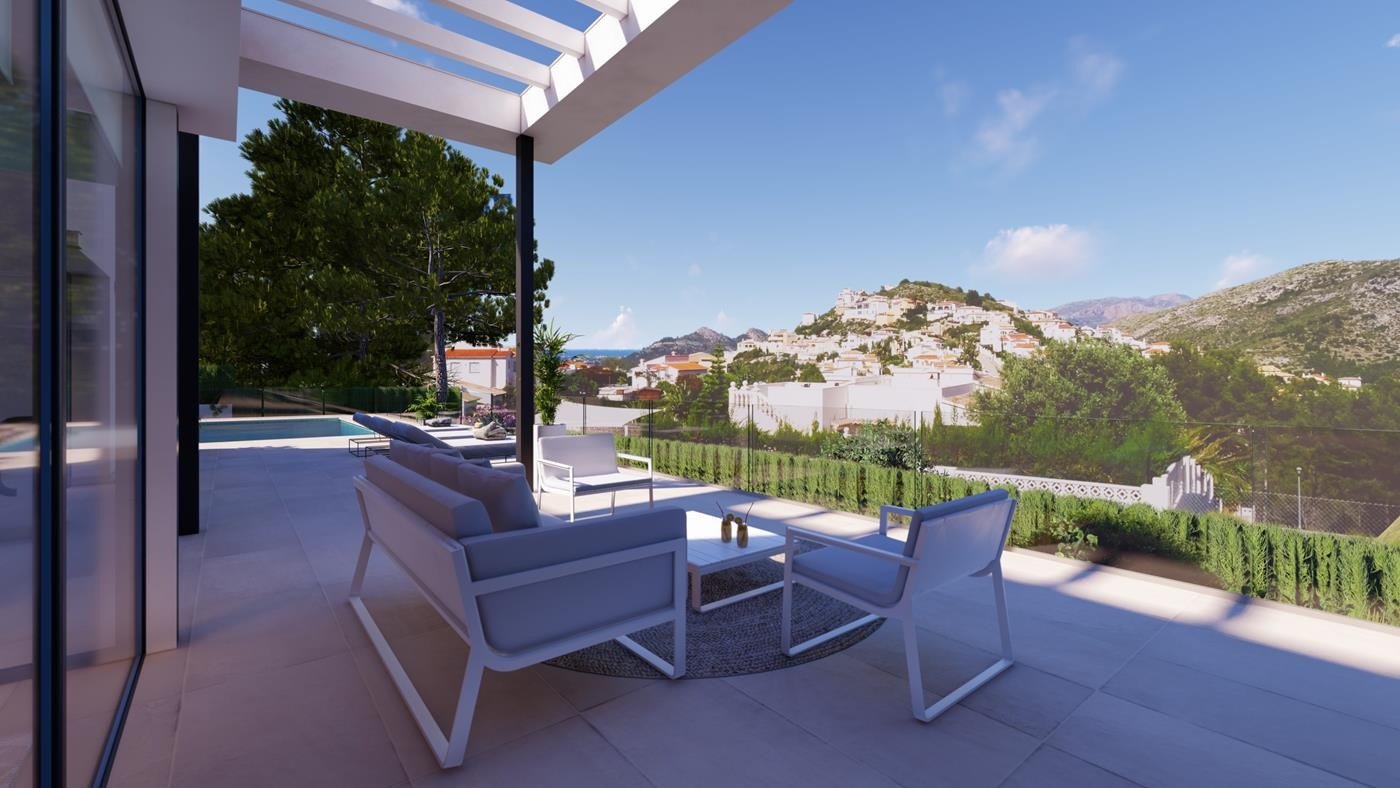 Villa i Pedreguer, Alicante, Spanien 3 sovrum, 133 kvm. Nr. 165064