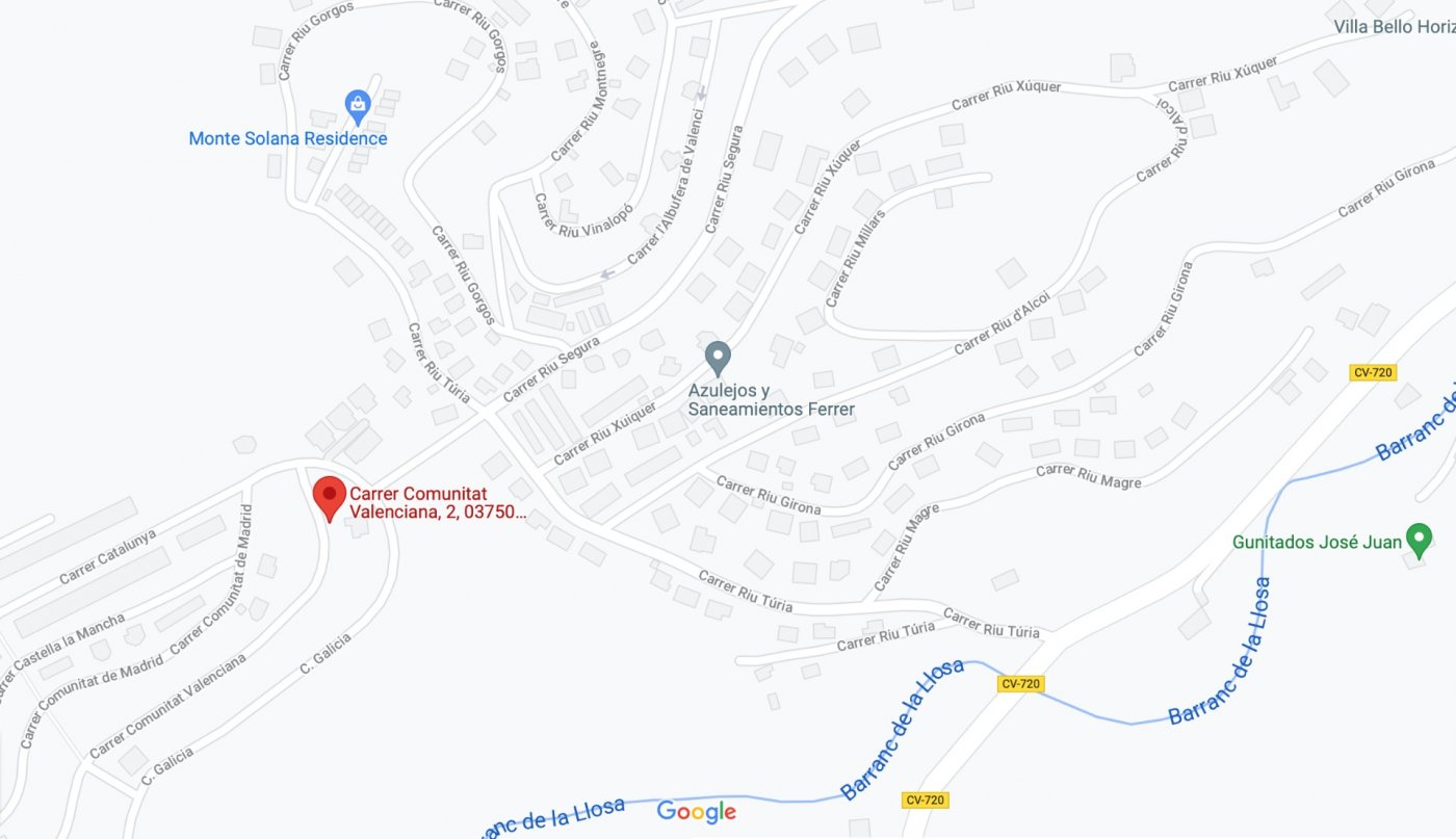 Villa i Pedreguer, Alicante, Spanien 3 sovrum, 133 kvm. Nr. 165064