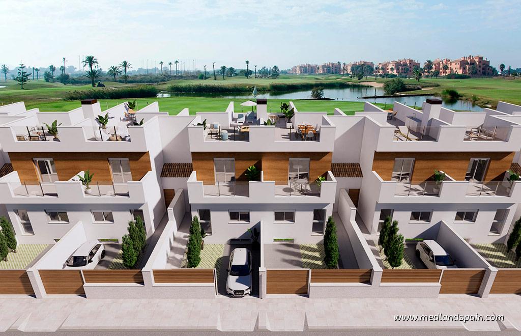 Radhus i Los Alcazares, Murcia, Spanien 3 sovrum, 135 kvm. Nr. 141357