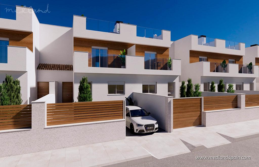 Radhus i Los Alcazares, Murcia, Spanien 3 sovrum, 135 kvm. Nr. 141357