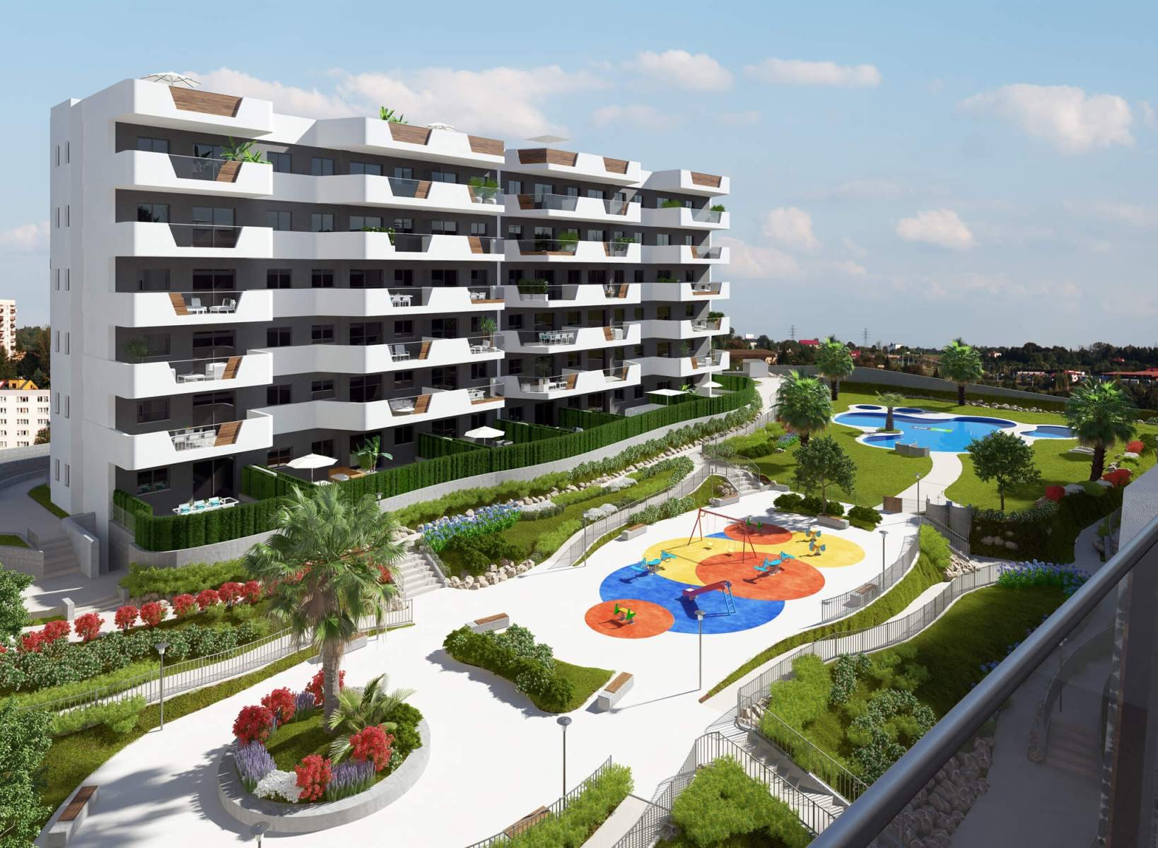 Apartamento en Santa Pola, Alicante, España 2 dormitorios, 91 m2 No. 190100