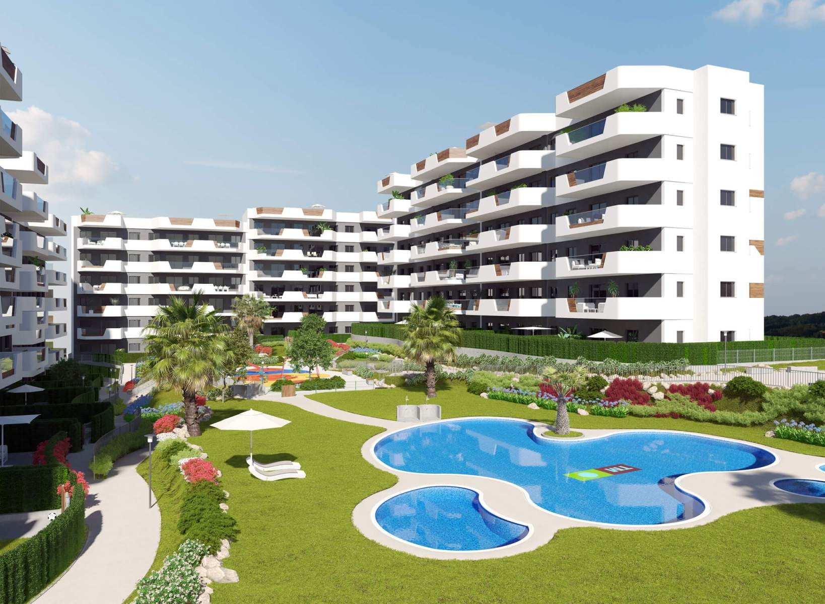 Apartamento en Santa Pola, Alicante, España 2 dormitorios, 91 m2 No. 190100