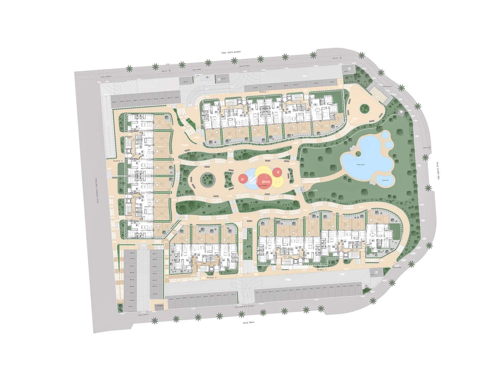 Apartamento en Santa Pola, Alicante, España 2 dormitorios, 91 m2 No. 190100