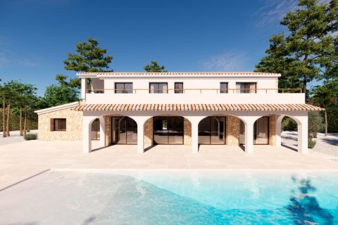 Huvila Benissa, Alicante, Espanja 4 makuuhuonetta, 425 m2 No. 148380