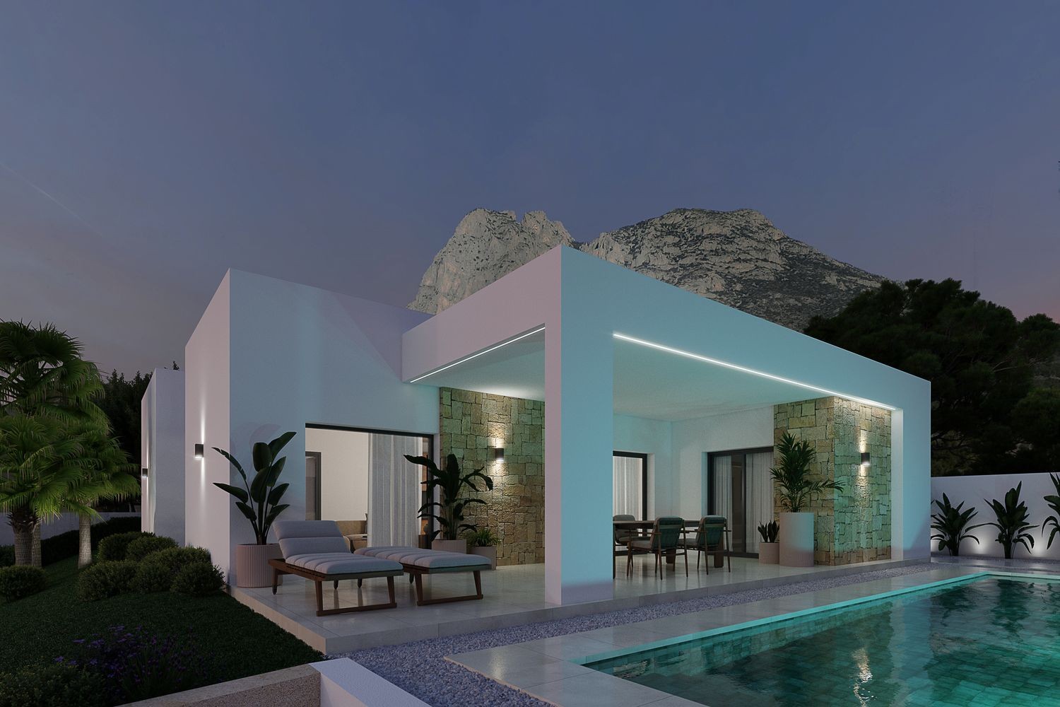 Huvila Benidorm, Alicante, Espanja 3 makuuhuonetta, 110 m2 No. 148378