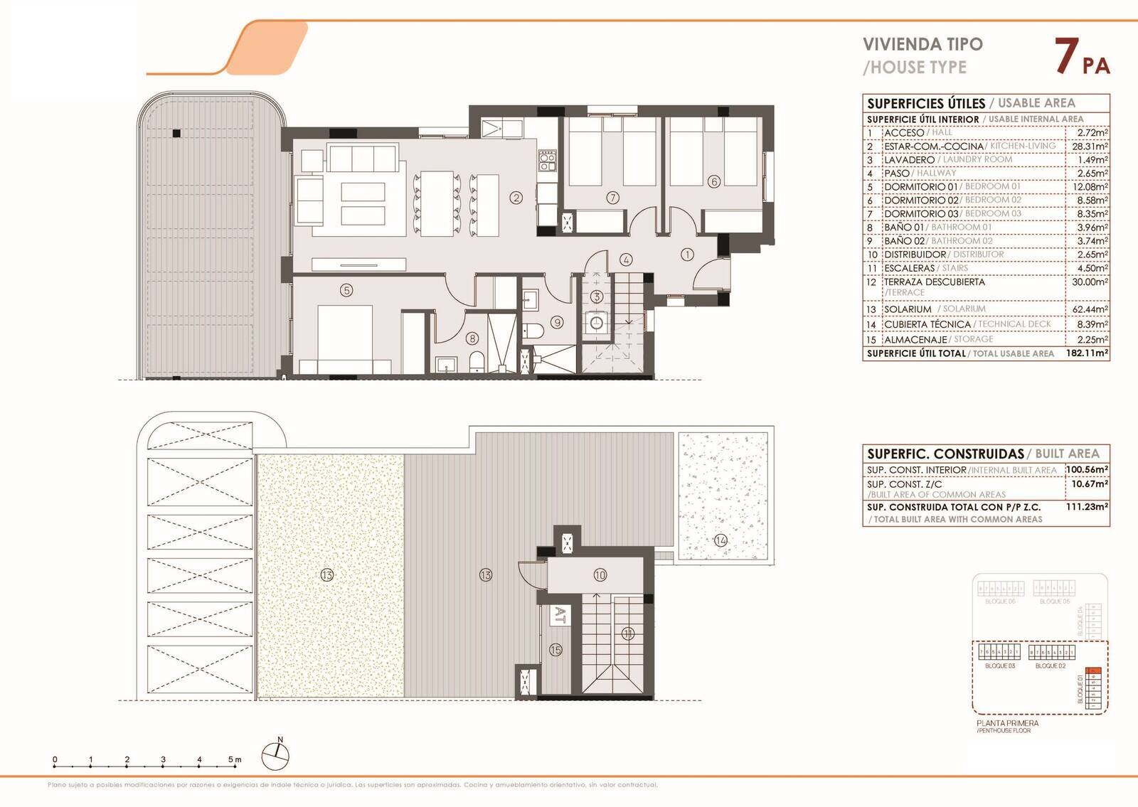 Apartment in Torrevieja, Alicante, Spain 2 bedrooms, 65 sq.m. No. 146862